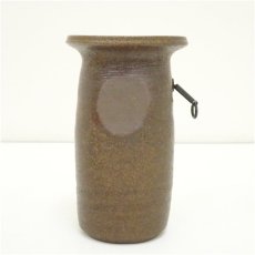 画像4: 備前焼　掛花入（保護箱） (4)