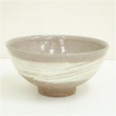 画像2: 藤原正夫造　刷毛目茶碗（共箱） (2)