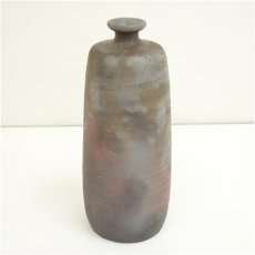 画像2: 備前焼　木村陶峰造　花入（共箱） (2)