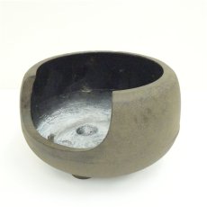 画像2: 面取道安風炉（五徳付）（箱付） (2)