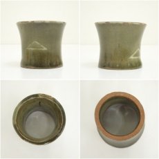 画像6: 清水日呂志造　象嵌蓋置（共箱） (6)