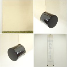 画像8: 大徳寺　長谷川寛州筆　「明歴々露堂々」一行書　肉筆紙本掛軸（共箱） (8)