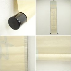 画像9: 大徳寺　尾関桃林筆　「紅葉青苔地」一行書　肉筆紙本掛軸（共箱） (9)