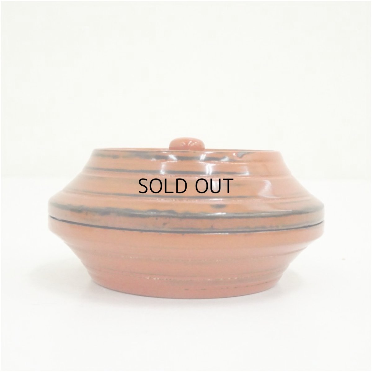 画像3: 根来塗　富士形雲錦蒔絵香合（保護箱） (3)