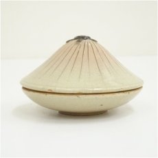 画像3: 尾戸焼　笠香合（共箱） (3)