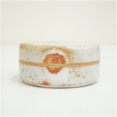 画像4: 佐藤康元造　志野香合（共箱） (4)