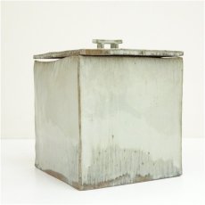 画像3: 唐津焼　溝上秀次造　四方水指（共箱） (3)