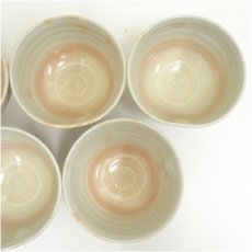 画像3: 京焼 田中渓峰造 仙洞御所十景数茶碗5客(共箱) (3)