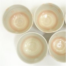 画像4: 京焼 田中渓峰造 仙洞御所十景数茶碗5客(共箱) (4)