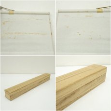 画像10: 前大徳　小室大心筆　円相「無一物」横物　肉筆紙本掛軸（共箱） (10)