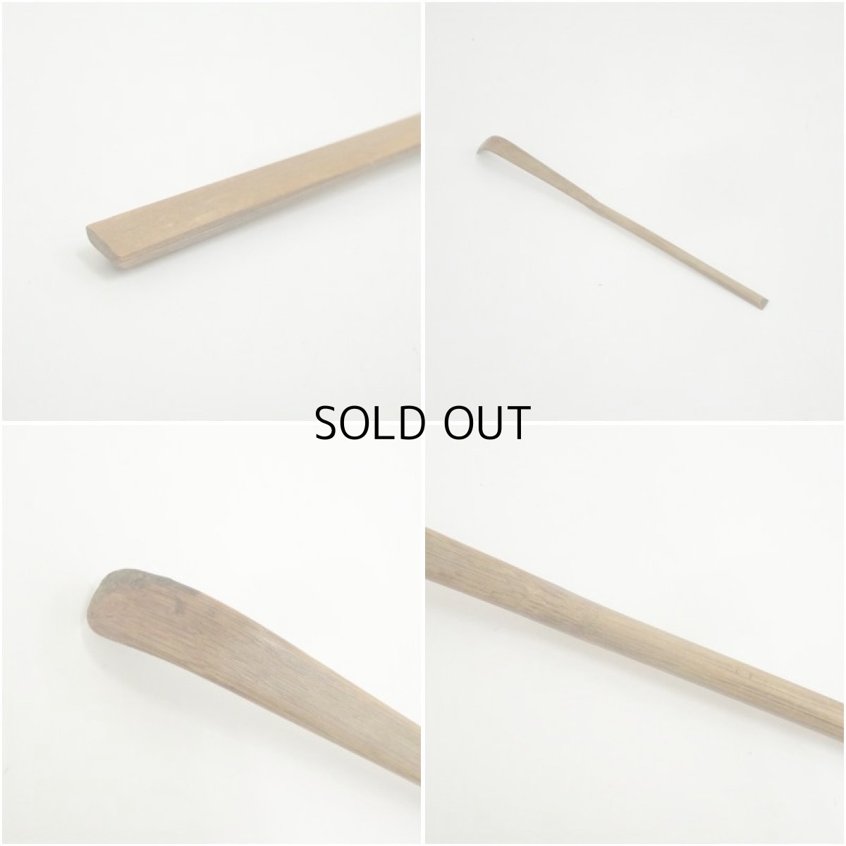 画像6: 竹茶杓（銘：初雪）（大徳寺　細合喝堂書付）（共箱） (6)