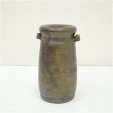 画像2: 備前焼　榊原学造　花入（共箱） (2)