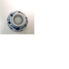 画像7: 作家物 染付メダカ文盃(保護箱) (7)