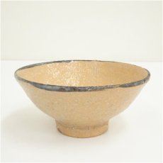 画像2: 萩焼　鞍見窯　高見世清光造　茶碗（共箱） (2)