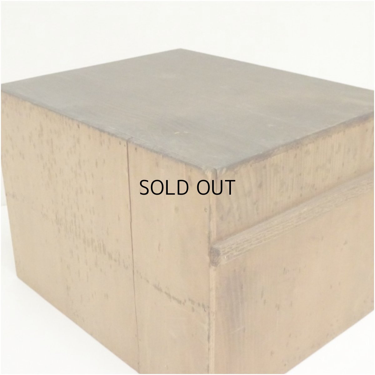 画像5: 木地手付莨盆2組揃（保護箱） (5)