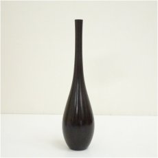 画像4: 金谷浄雲造　唐銅曽呂利花入（共箱） (4)