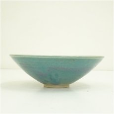 画像4: 流紋焼　紋平窯造　茶碗（共箱） (4)