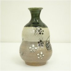 画像4: 子の日窯　大島久興造　織部徳利（共箱） (4)