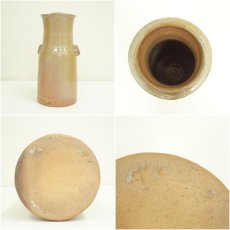 画像6: 藤原敬介（恭助）造　備前志野花入（共箱） (6)