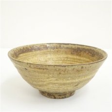 画像2: 越前焼　椿窯　五島哲造　刷毛目茶碗（共箱） (2)