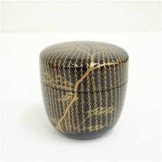 画像2: 田中宗凌造　宗観好柳竹に鶯大棗（共箱） (2)