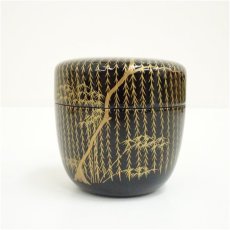 画像3: 田中宗凌造　宗観好柳竹に鶯大棗（共箱） (3)