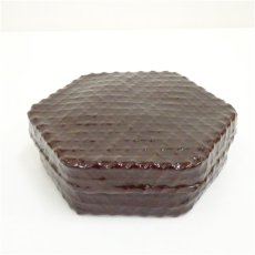 画像2: 作家物　亀甲形溜喰籠（共箱） (2)