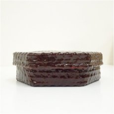 画像3: 作家物　亀甲形溜喰籠（共箱） (3)