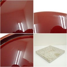 画像6: 春慶塗　丸盆（箱付） (6)