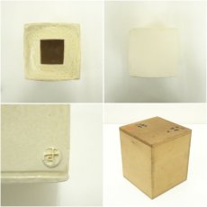 画像6: 鈴木治造　角花入（共箱） (6)