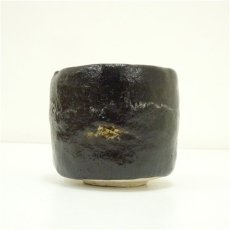 画像3: 作家物　黒楽筒茶碗（保護箱） (3)