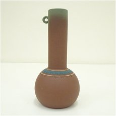 画像3: 今井政之造　象嵌輪彩花瓶（共箱） (3)