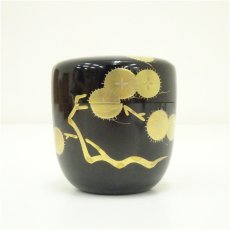 画像3: 漆塗　加賀蒔絵棗（共箱） (3)