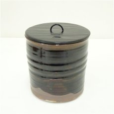 画像2: 阿漕窯造　古瀬戸水指（共箱） (2)