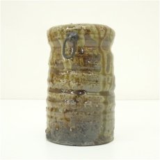 画像3: 丹波焼　市野省三造　掛花入（共箱） (3)