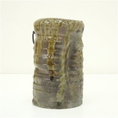 画像4: 丹波焼　市野省三造　掛花入（共箱） (4)