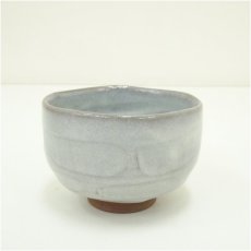 画像2: 赤膚焼　大塩昭山造　手捻り茶碗（保護箱） (2)