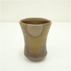 画像2: 備前焼　吉本正造　ビアマグ（共箱） (2)