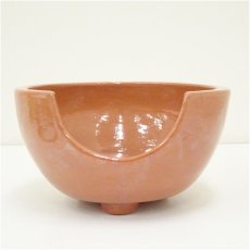 画像2: 京焼　桂窯造　赤楽瓶掛（鉄五徳付）（共箱） (2)