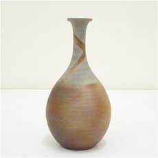 画像2: 備前焼　五郎辺衛造　一輪花生（共箱） (2)