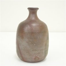 画像3: 備前焼　岡本碧山造　徳利（共箱） (3)