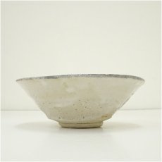 画像4: 山口錠鉄造　志野平茶碗（共箱） (4)