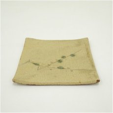 画像2: 加藤釥造　黄瀬戸四方皿（保護箱） (2)