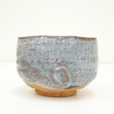 画像4: 荘山窯造　鼠志野茶碗（共箱） (4)