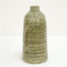 画像3: 加藤舜陶造　灰釉扁壷（共箱） (3)