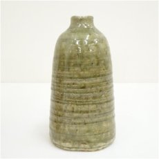 画像4: 加藤舜陶造　灰釉扁壷（共箱） (4)