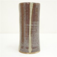 画像3: 益子焼　濱田晋作造　花生（共箱） (3)