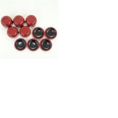 画像7: 朱漆塗小吸物椀5客（保護箱） (7)