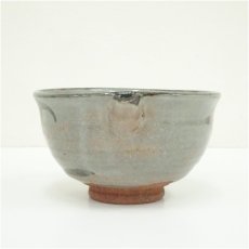 画像3: 京焼　東峰造　鉄絵片口風茶碗（共箱） (3)