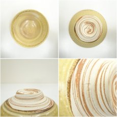 画像6: 作家物　黄瀬戸練込茶碗（保護箱） (6)